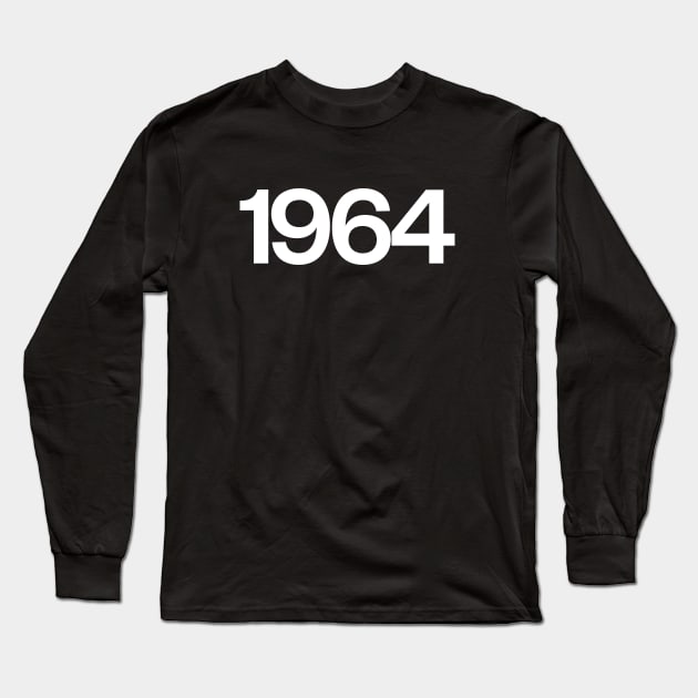 1964 Long Sleeve T-Shirt by Monographis